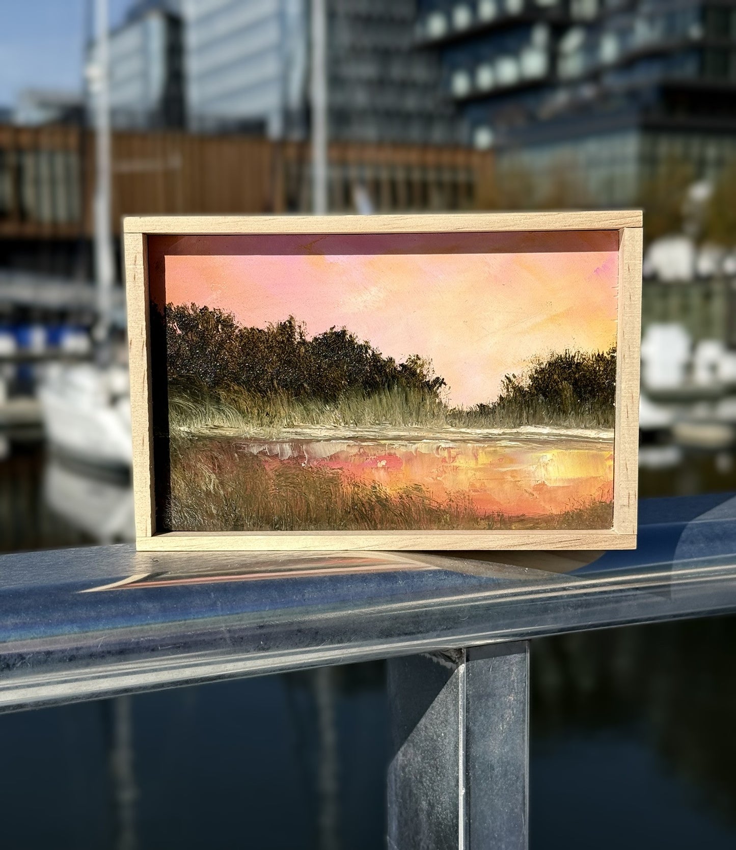 Standard Size Wood Block Painting