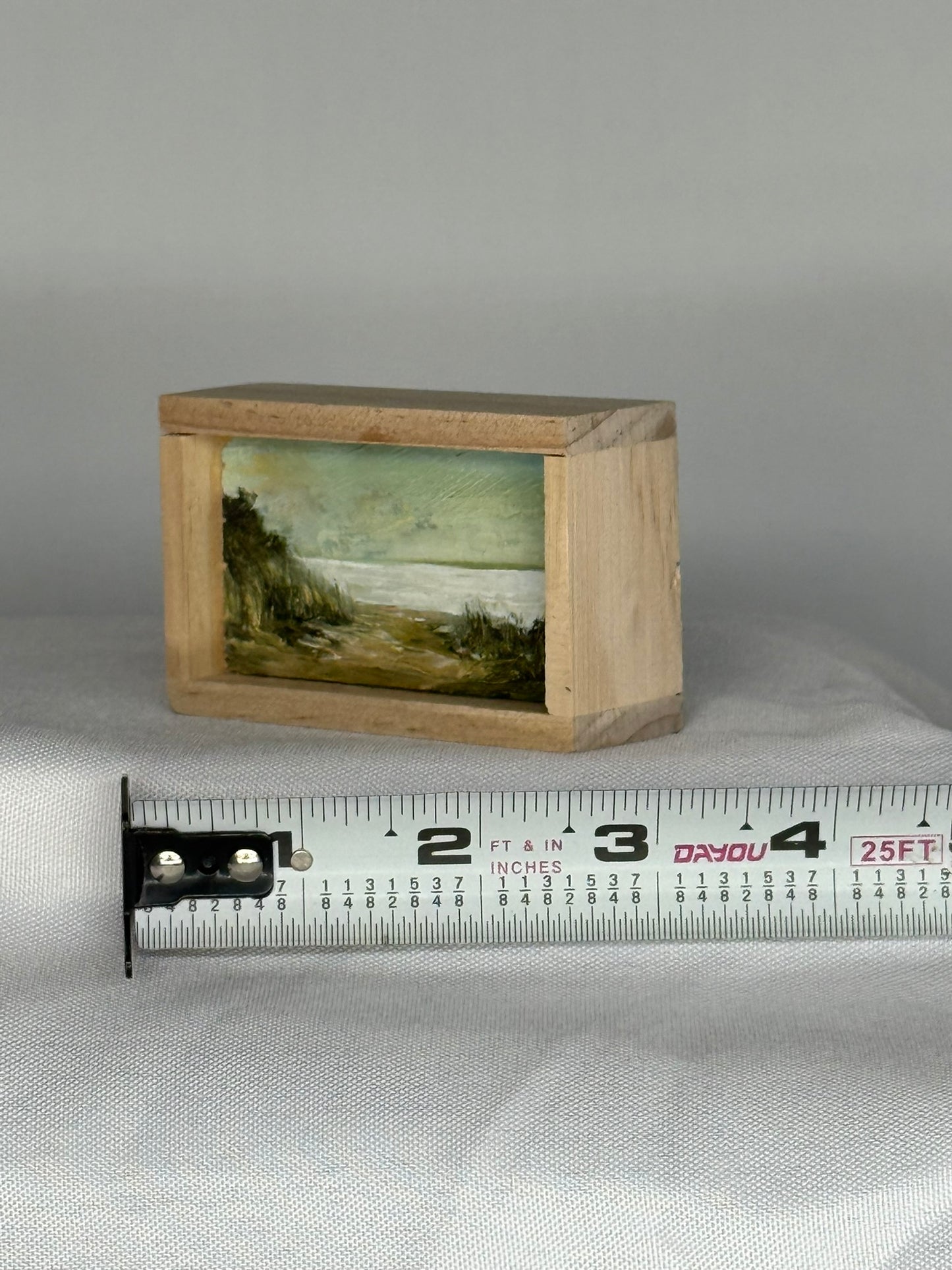 Mini Wood Block Painting #32