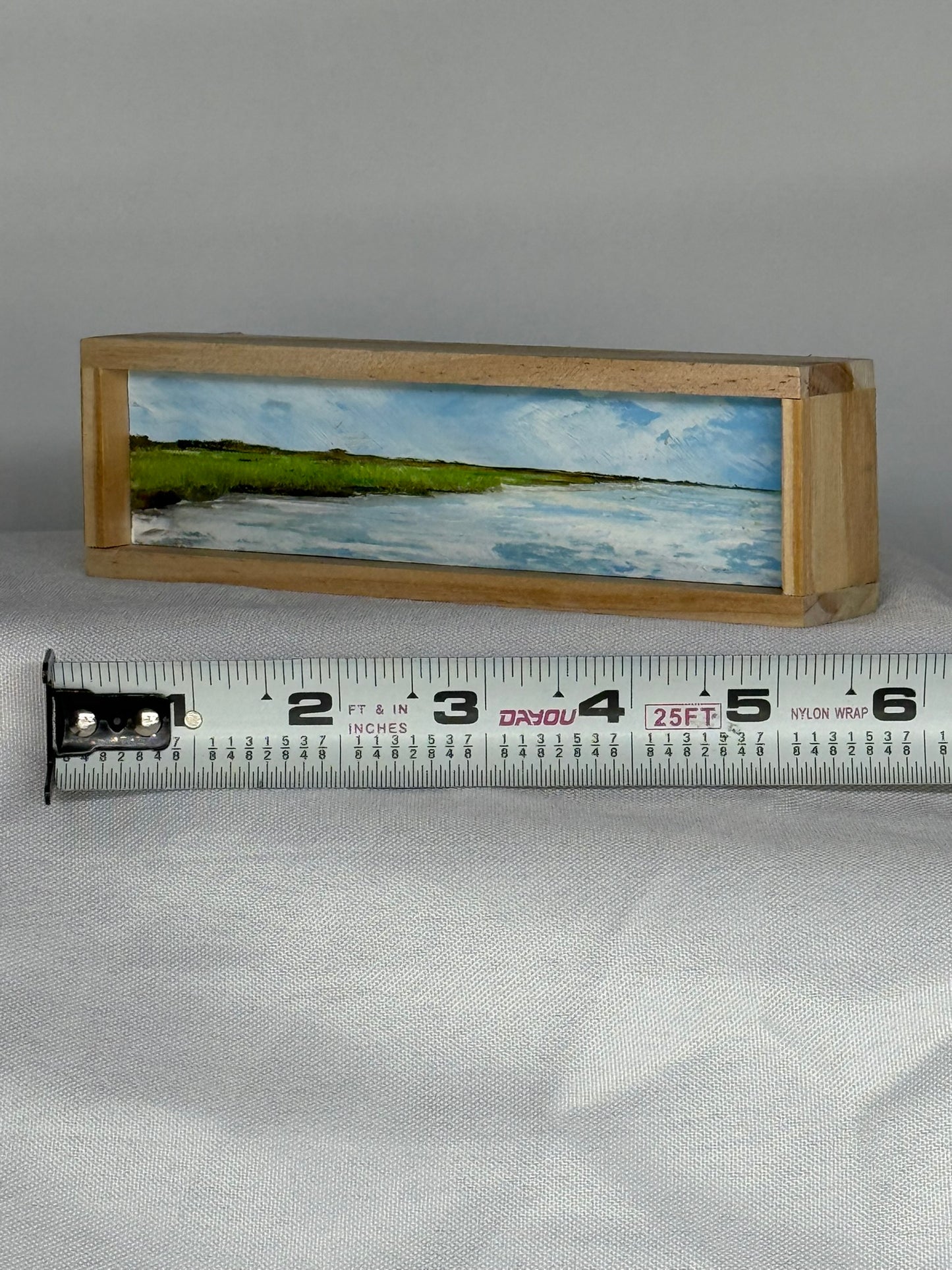 Mini Wood Block Painting #44