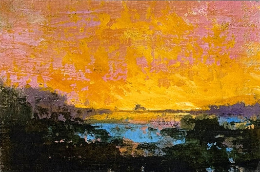 Canvas Board Painting