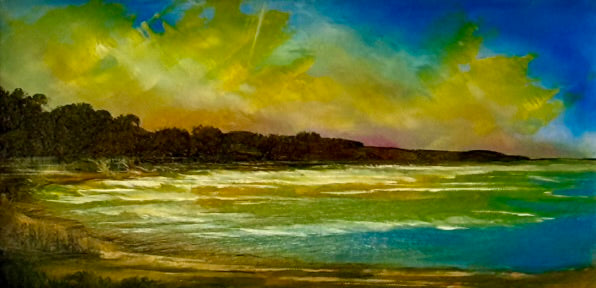 Standard Size Wood Block Painting