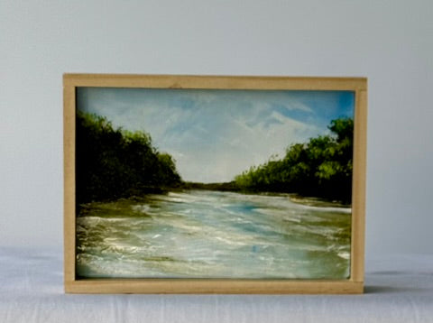 Standard Size Wood Block Painting