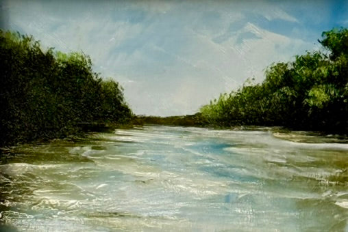 Standard Size Wood Block Painting