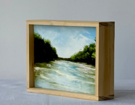 Standard Size Wood Block Painting