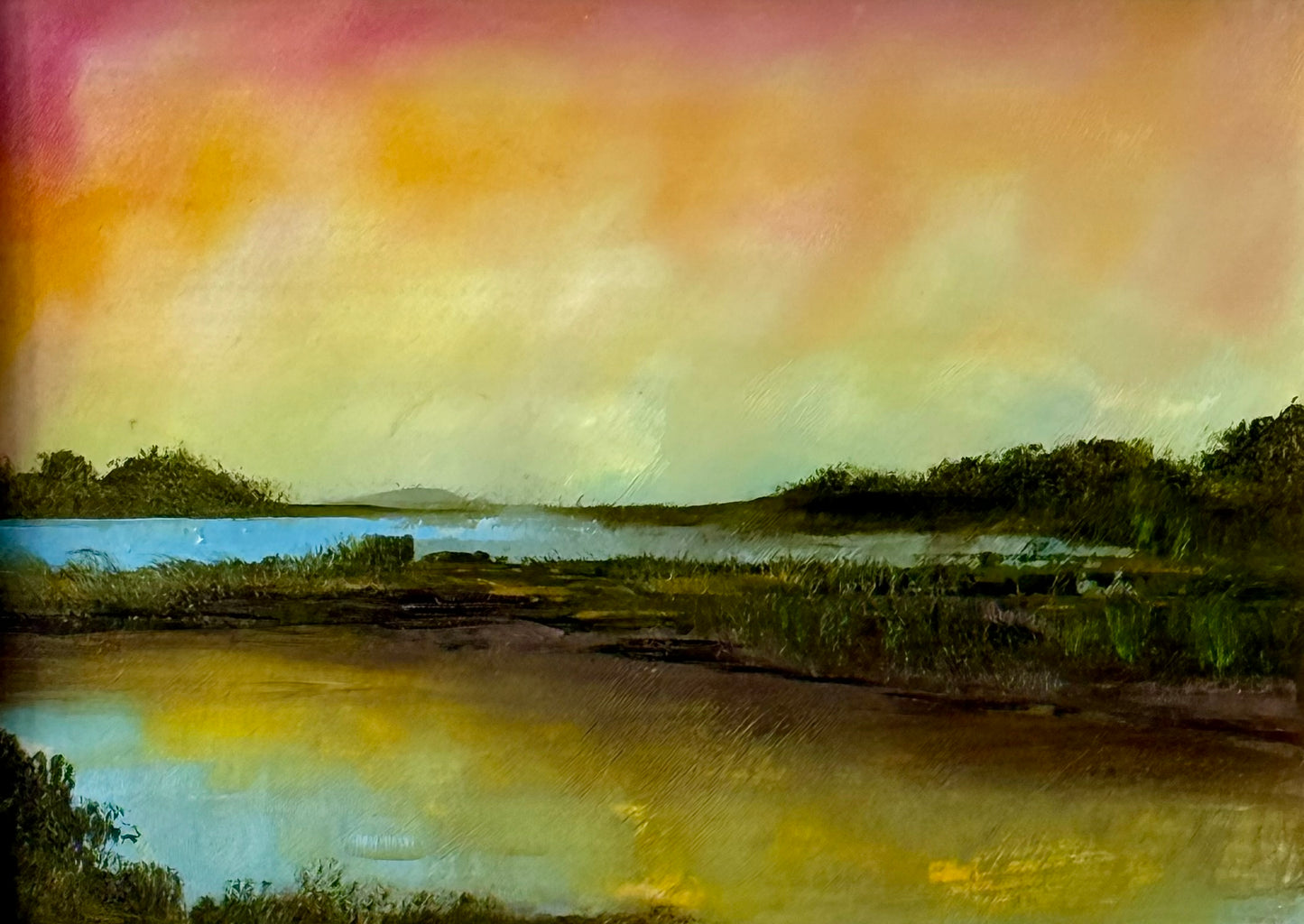 Standard Size Wood Block Painting