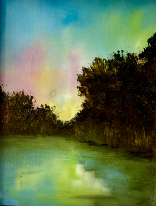 Standard Size Wood Block Painting