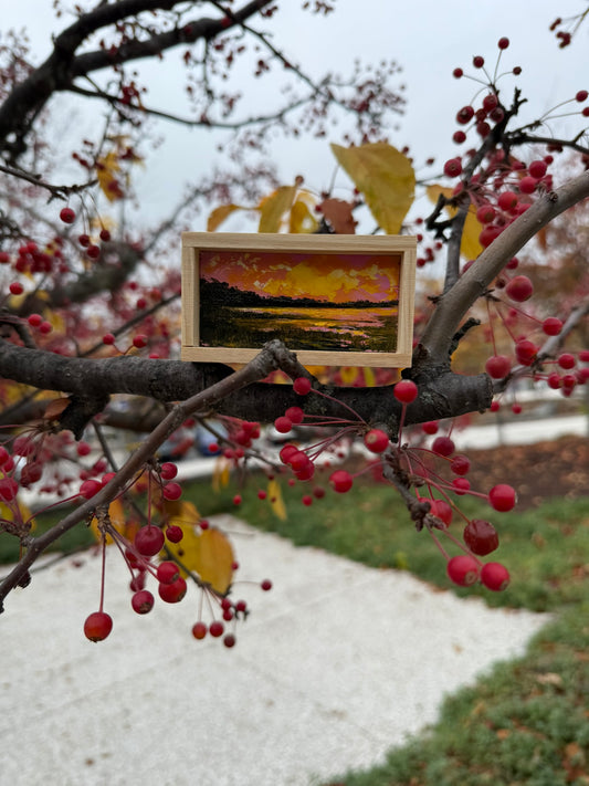Mini Wood Block Painting #2.
