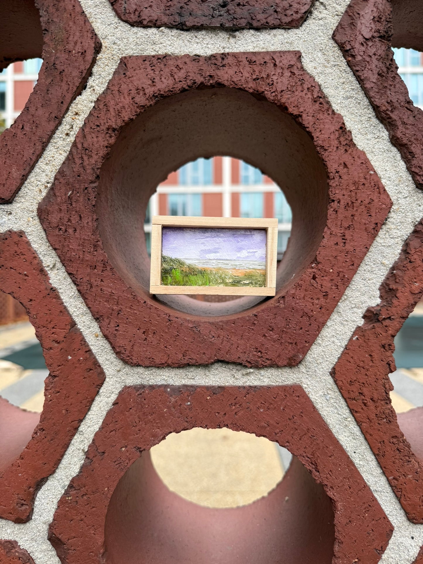 Mini Wood Block Painting #3.