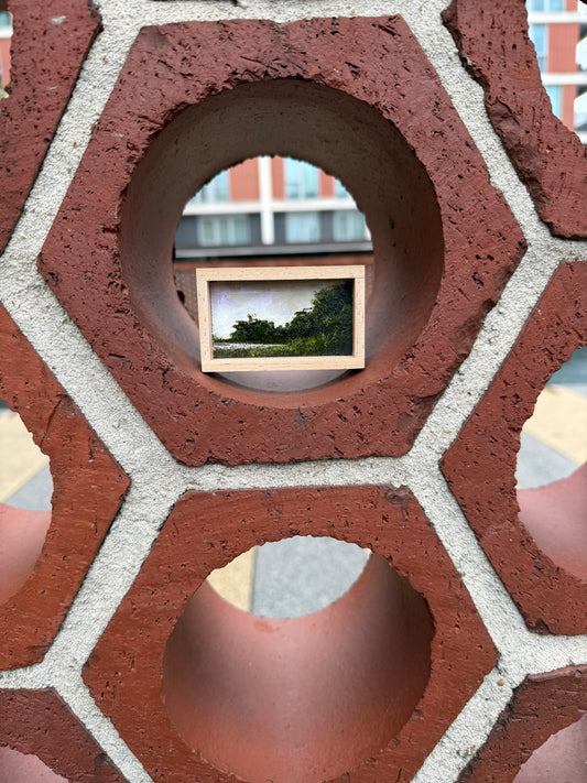 Mini Wood Block Painting #11.