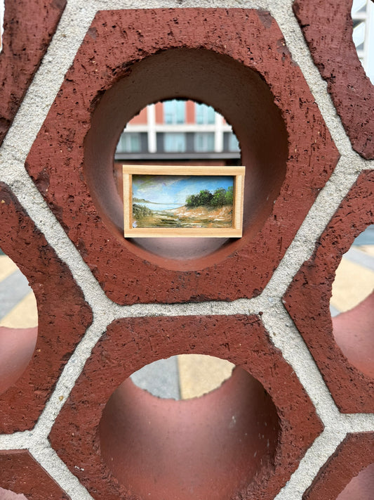 Mini Wood Block Painting #12.