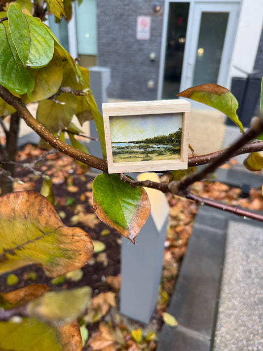 Mini Wood Block Painting #15