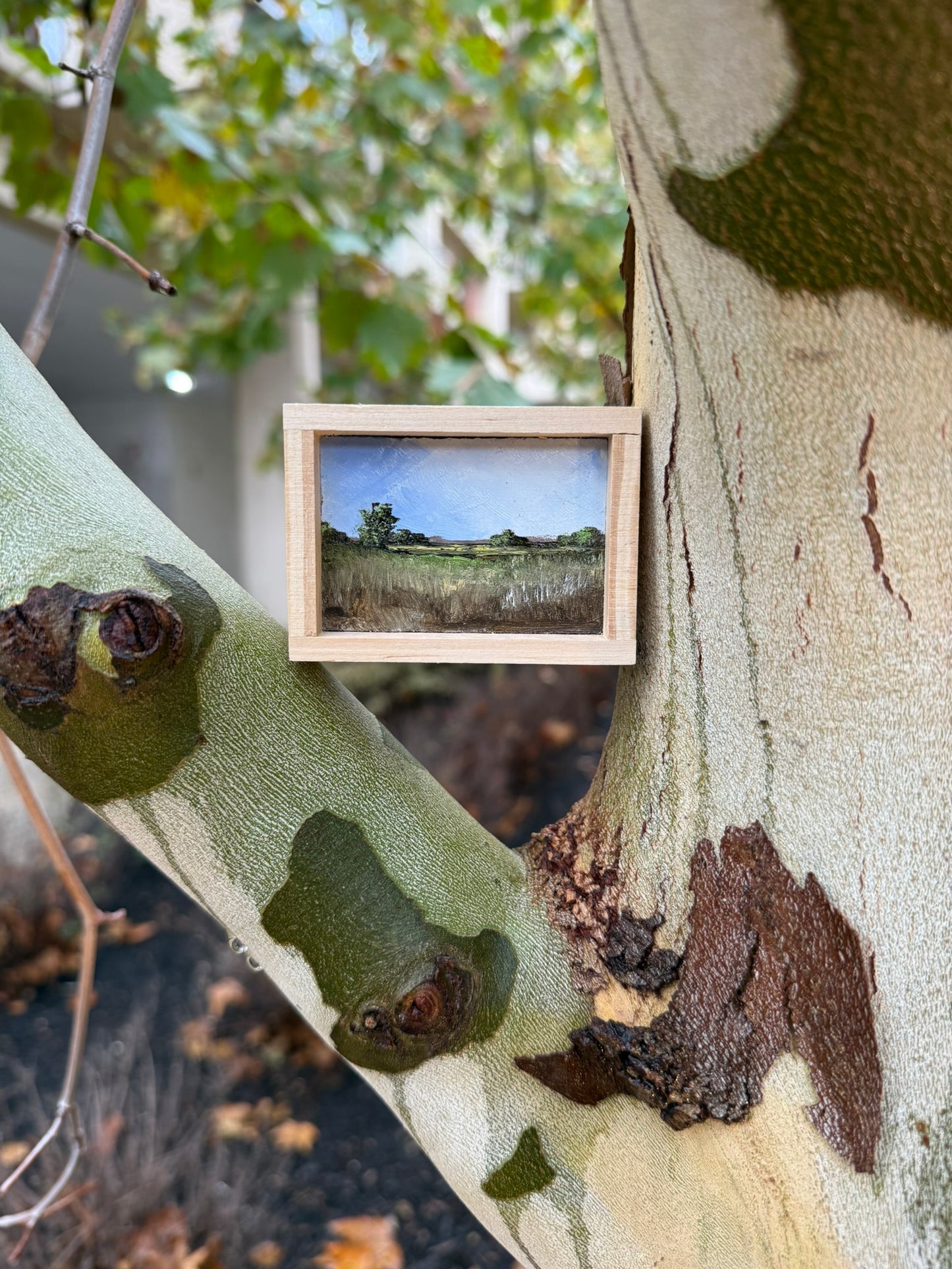 Mini Wood Block Painting #10.