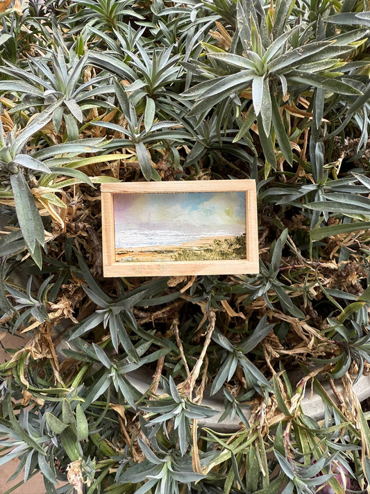 Mini Wood Block Painting #19.