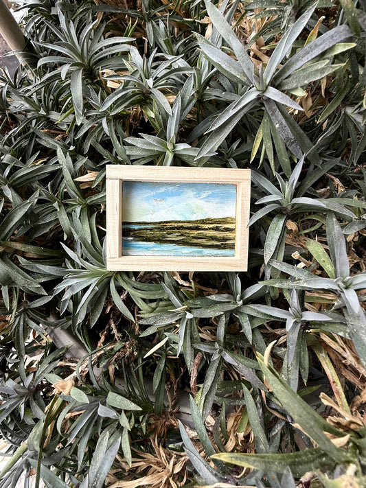 Mini Wood Block Painting #21