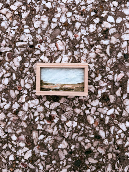 Mini Wood Block Painting #30