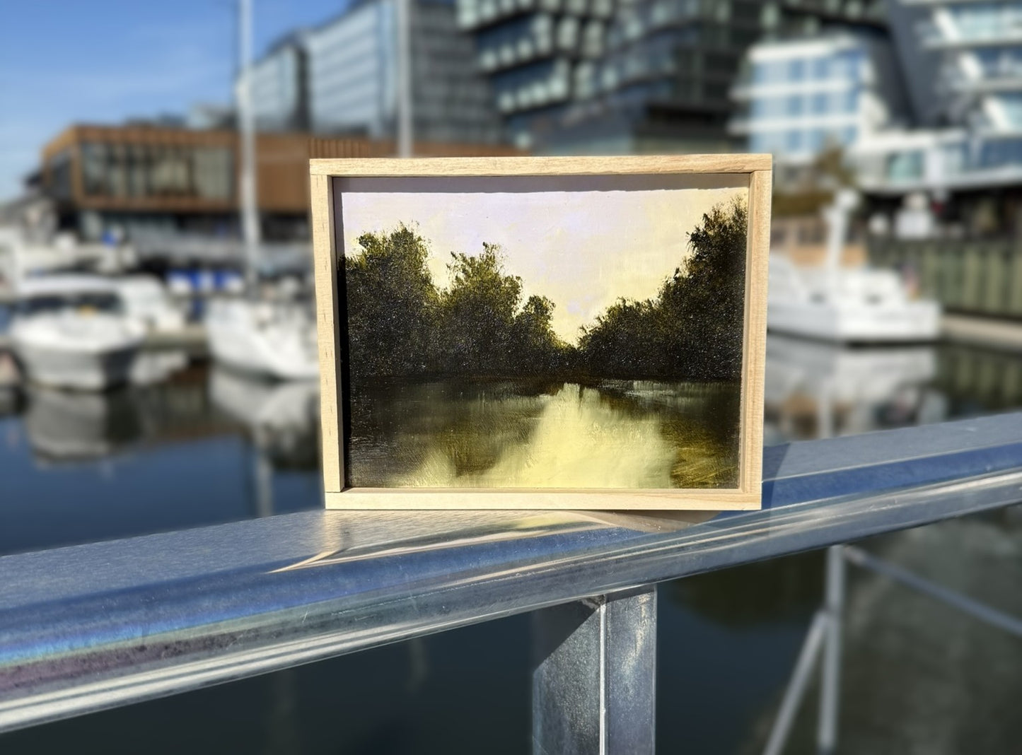 Standard Size Wood Block Painting