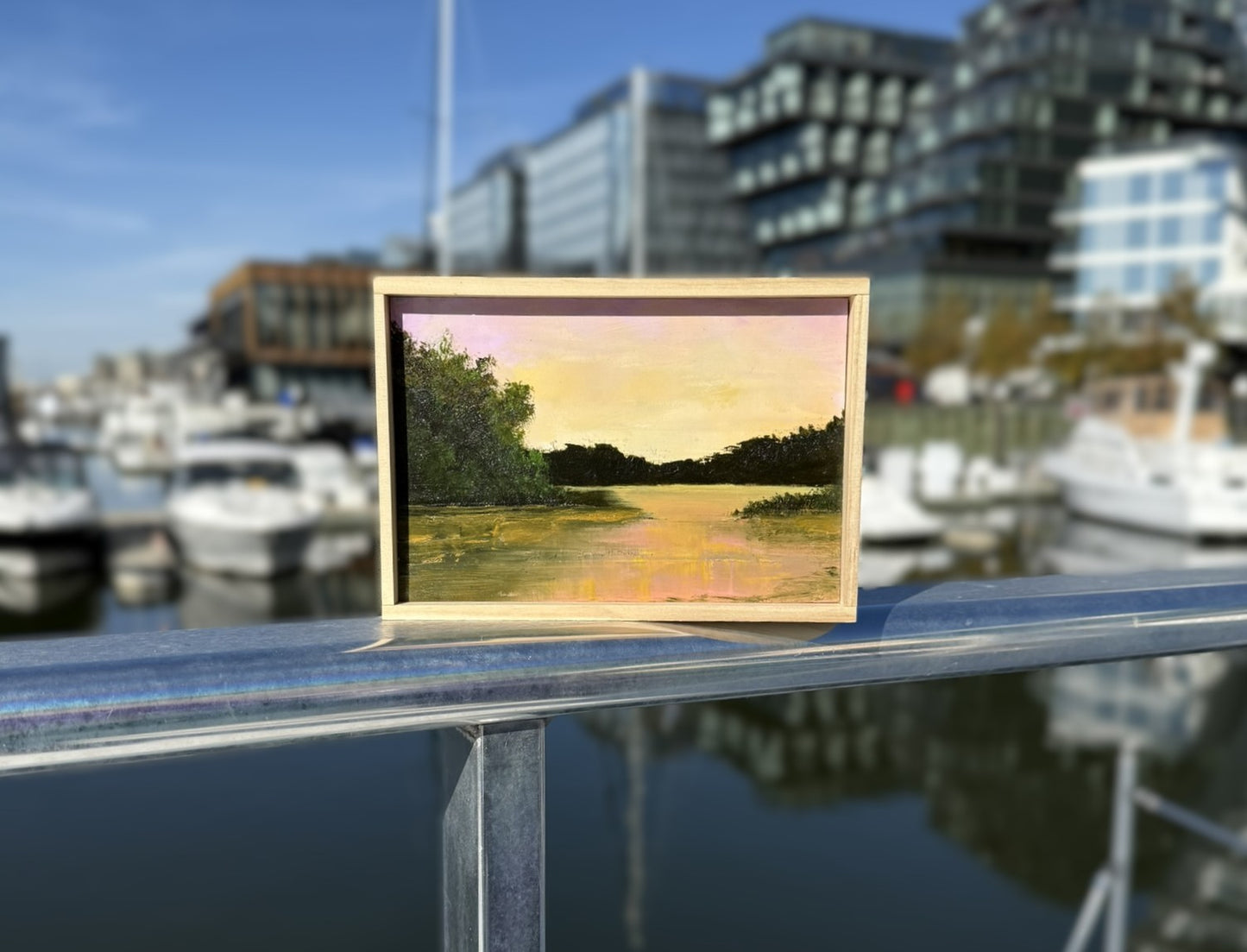 Standard Size Wood Block Painting