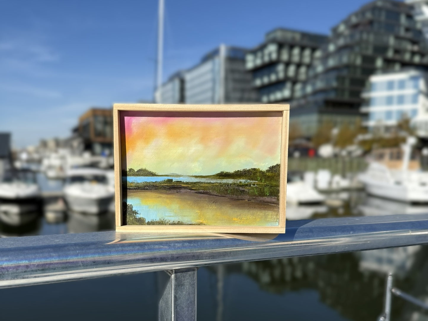 Standard Size Wood Block Painting