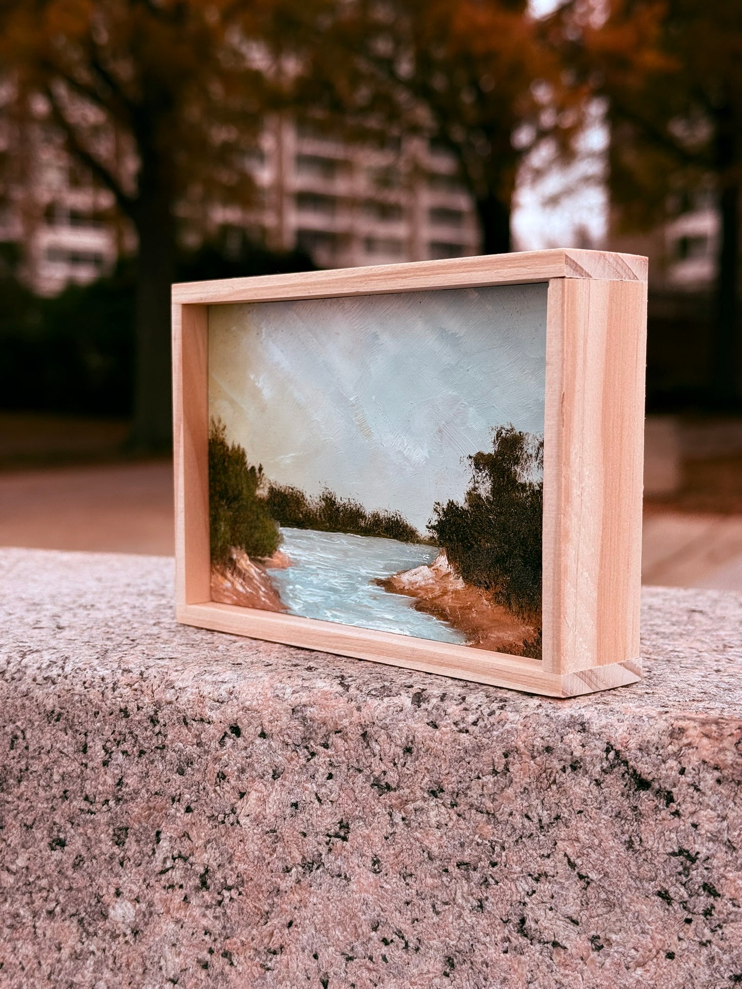 Standard Size Wood Block Painting