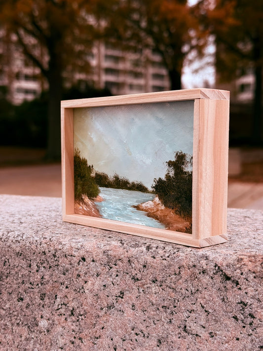 Standard Size Wood Block Painting