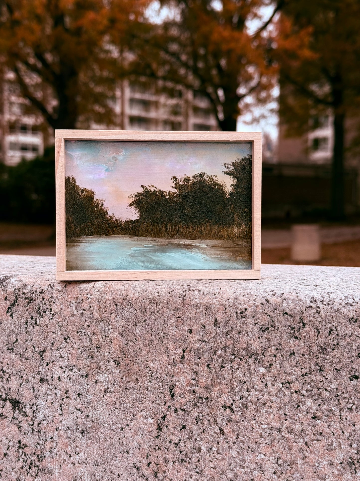 Standard Size Wood Block Painting