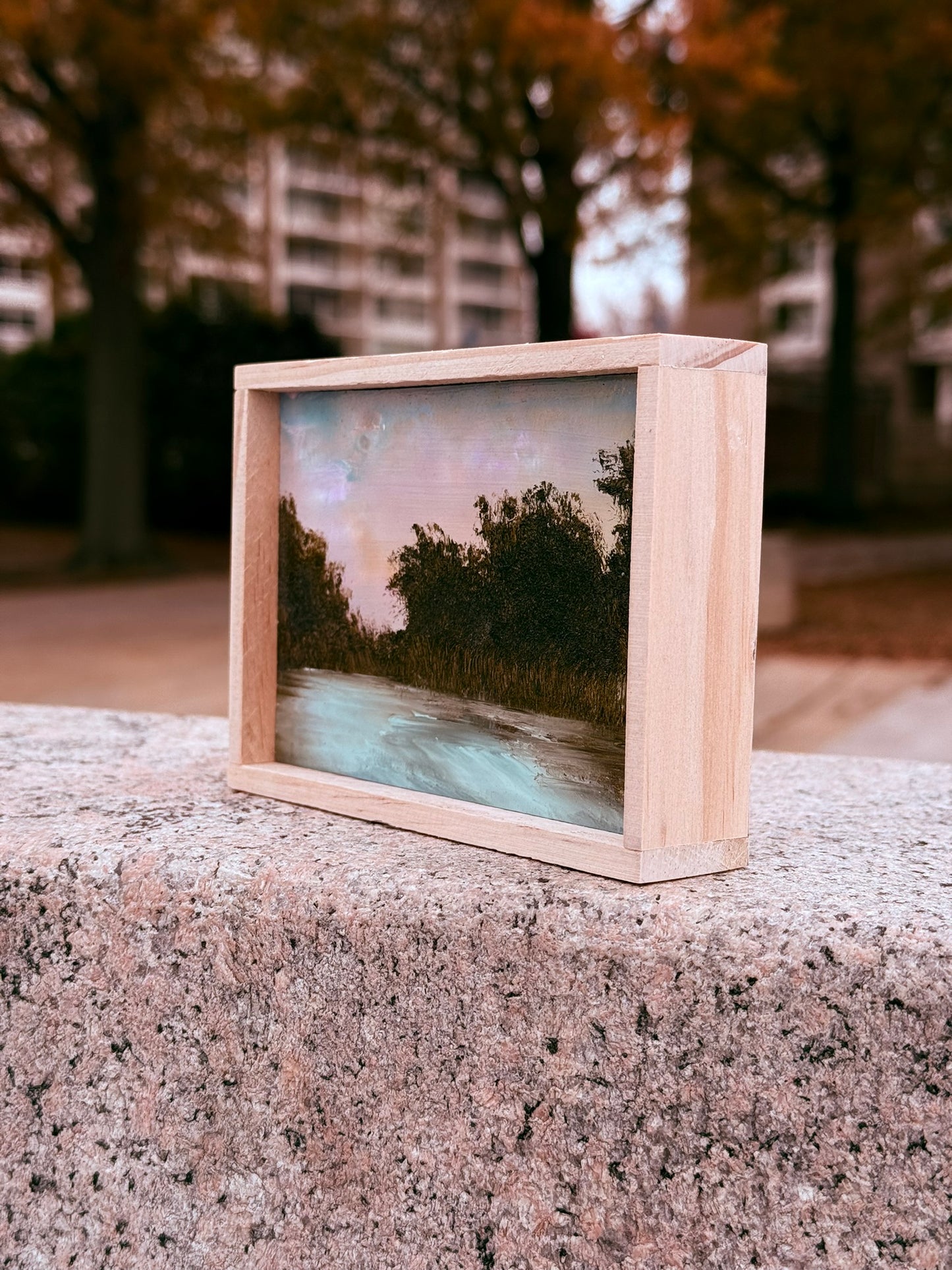 Standard Size Wood Block Painting