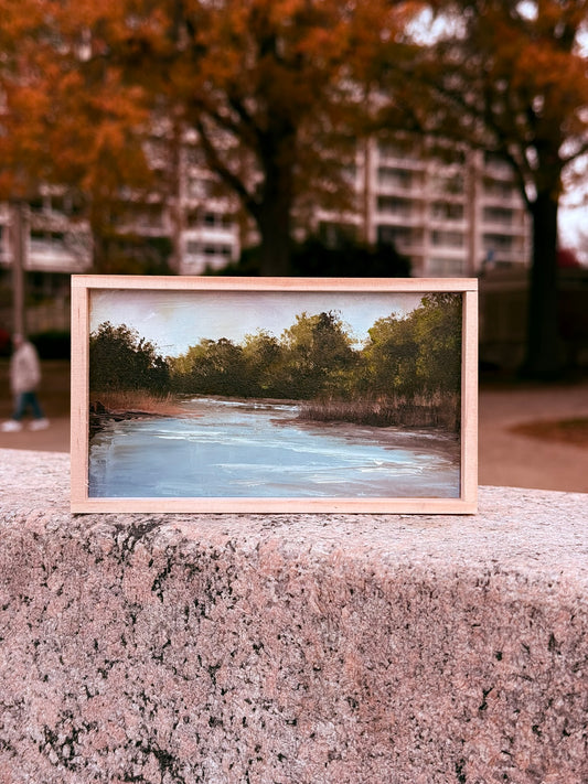 Standard Size Wood Block Painting