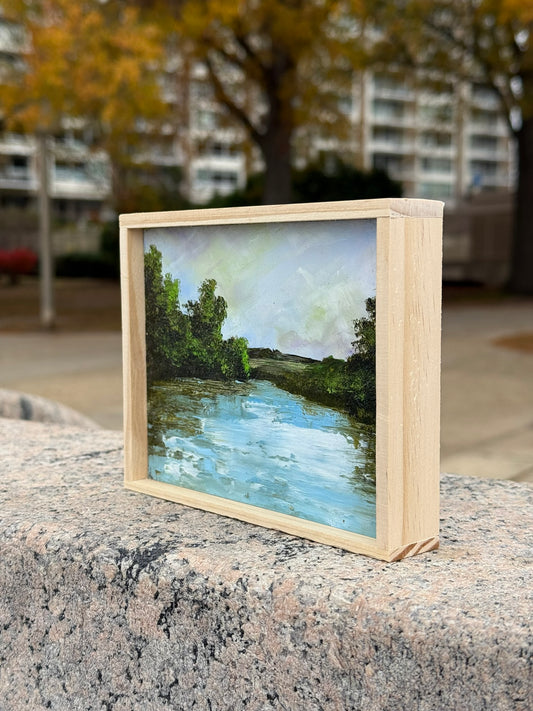 Standard Size Wood Block Painting