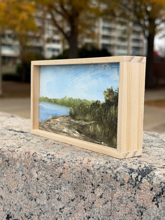 Standard Size Wood Block Painting
