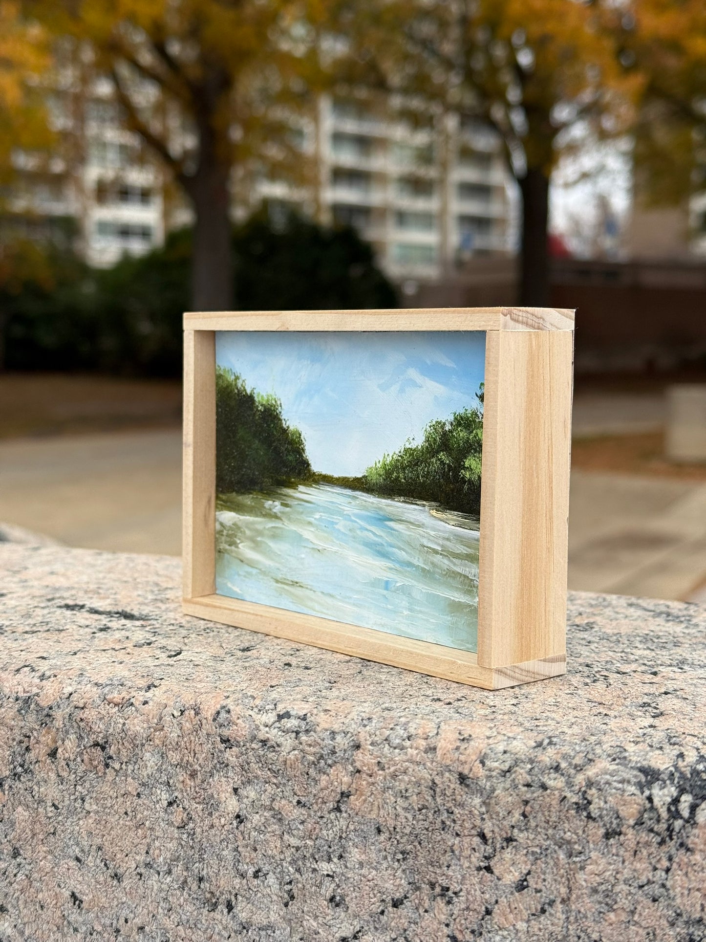 Standard Size Wood Block Painting