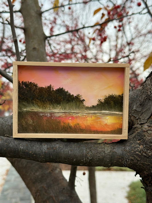 Standard Size Wood Block Painting