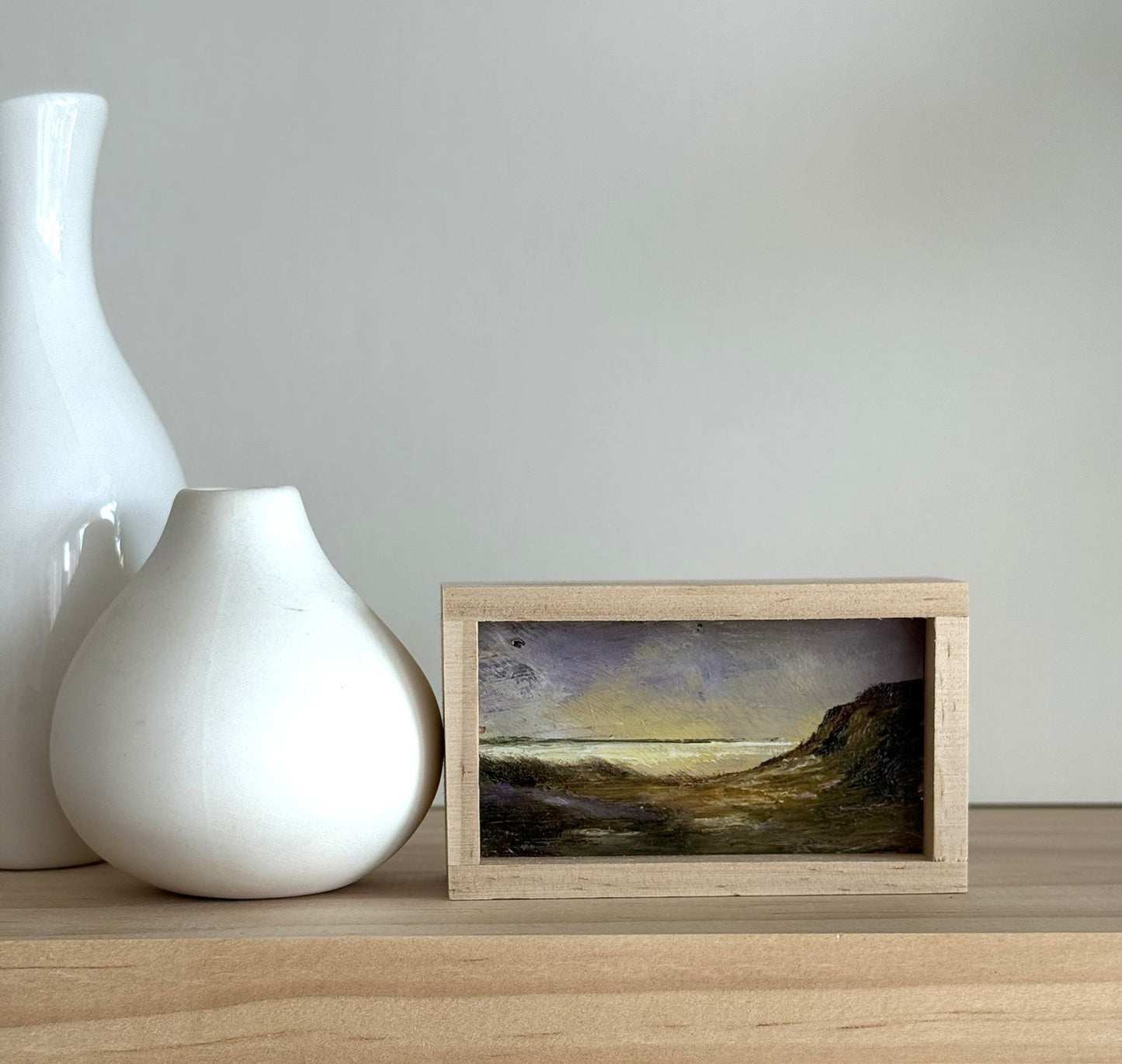 Mini Wood Block Painting #61