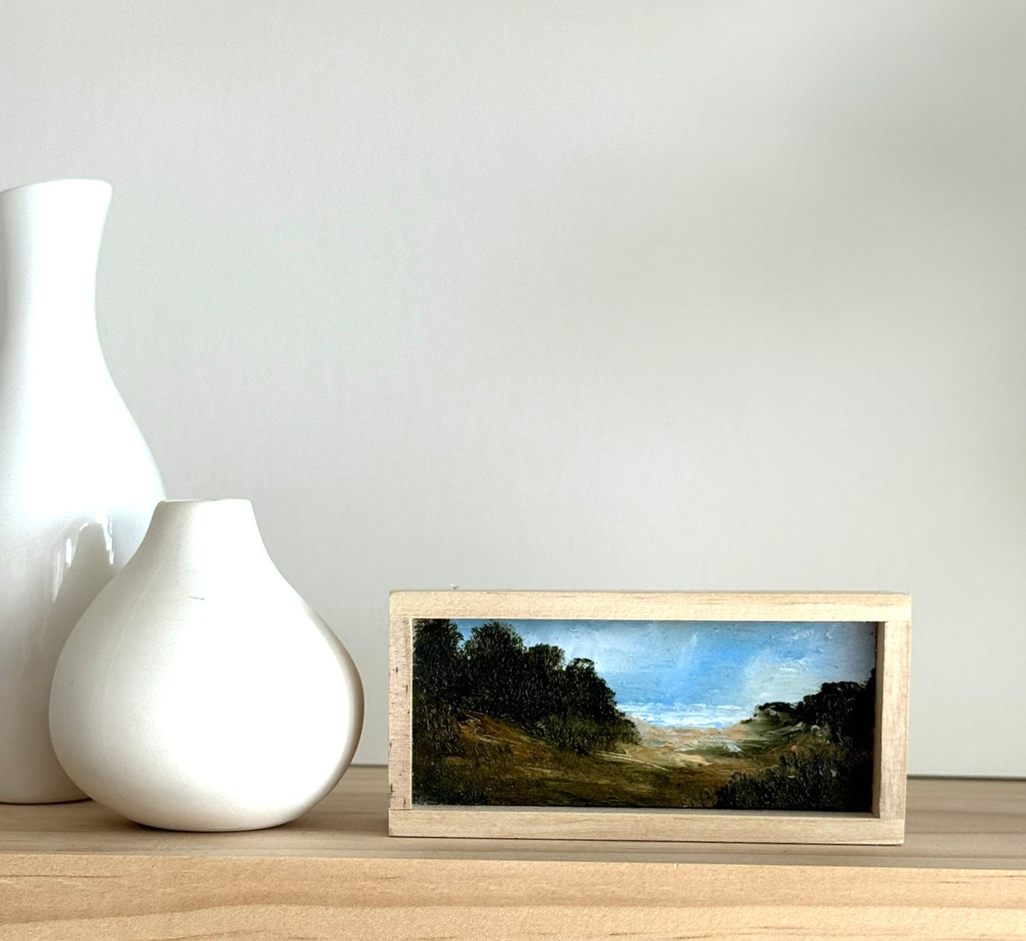 Mini Wood Block Painting #63