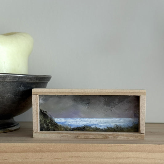 Mini Wood Block Painting #74