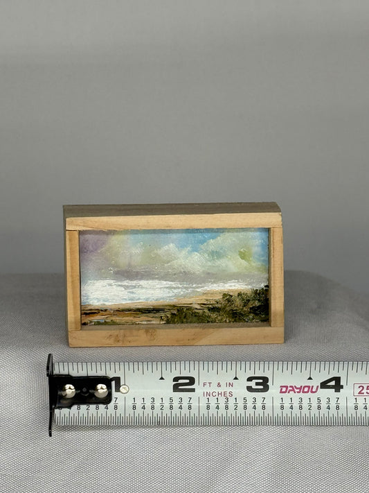 Mini Wood Block Painting #19.