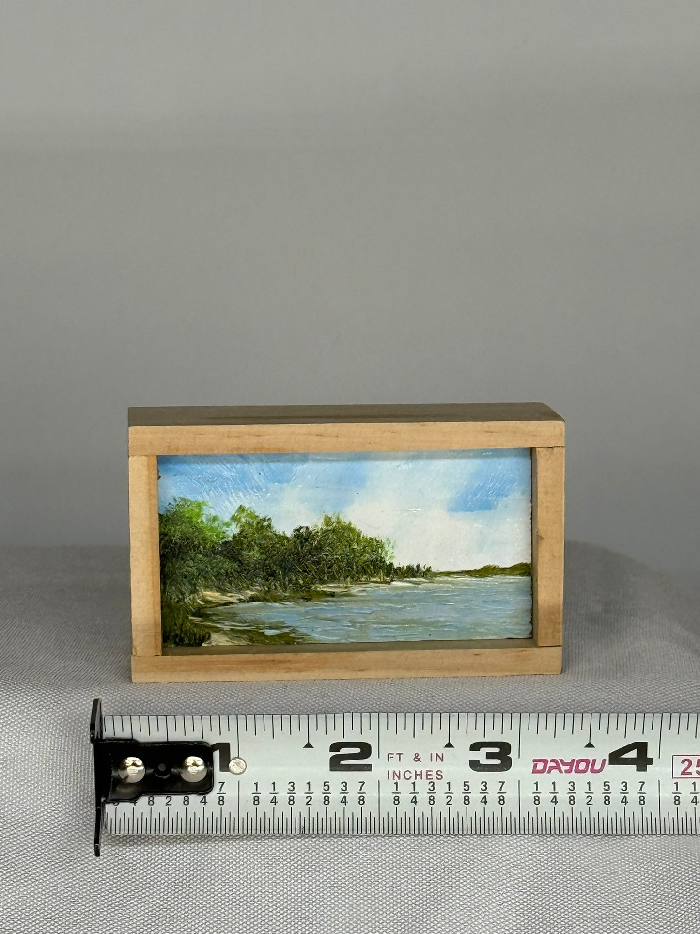 Mini Wood Block Painting #6.