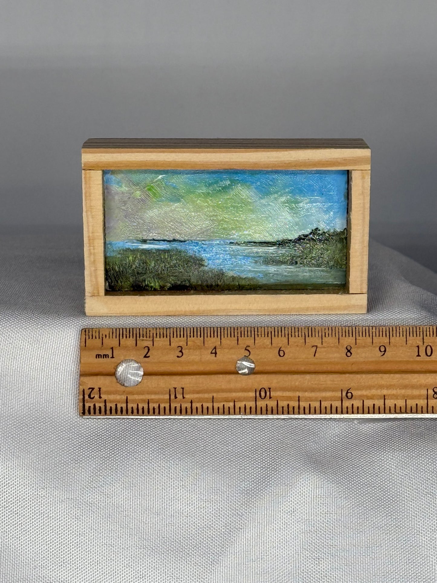 Mini Wood Block Painting #13.