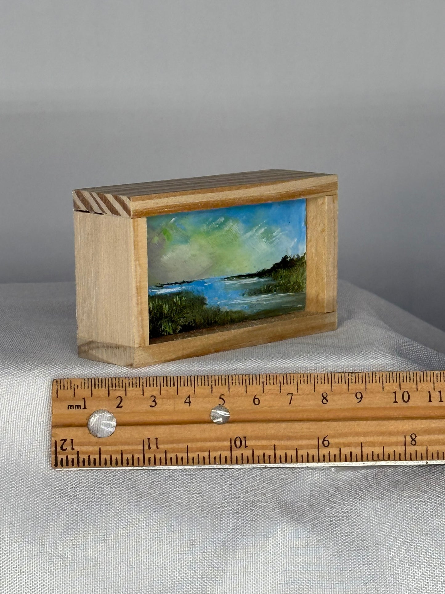 Mini Wood Block Painting #13.