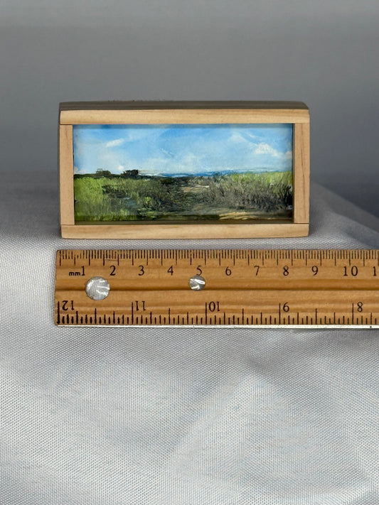 Mini Wood Block Painting #1