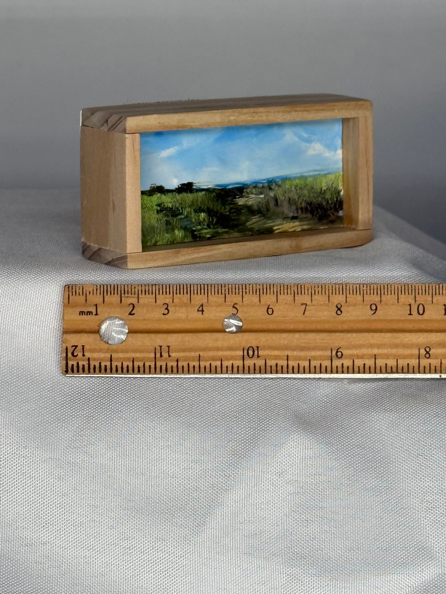 Mini Wood Block Painting #1