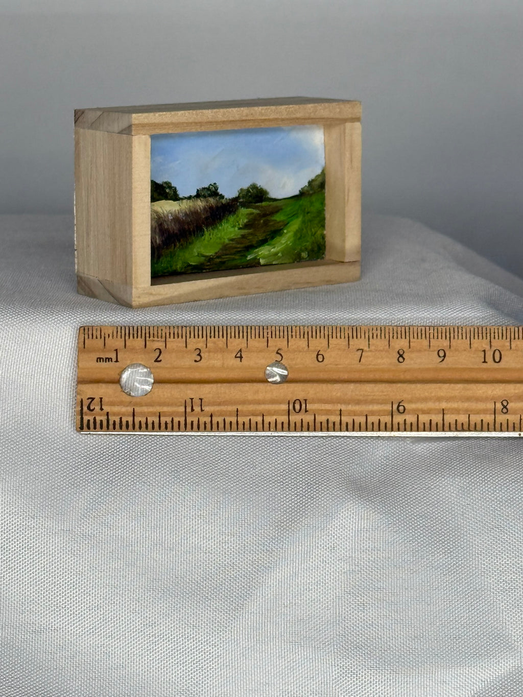 Mini Landscape Painting. Cutchogue NY.