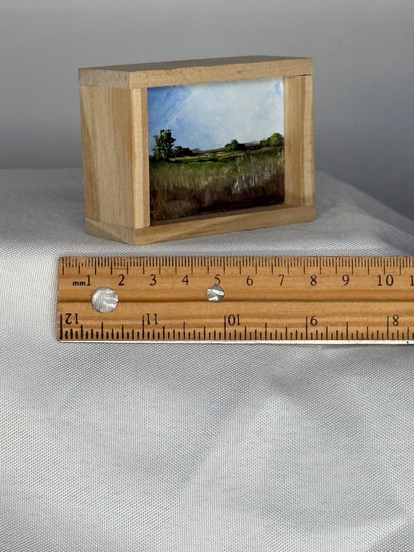 Mini Wood Block Painting #10.