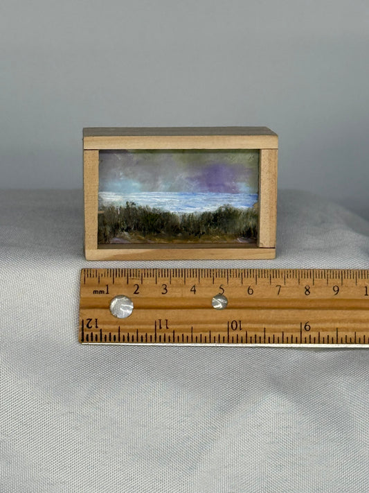 Mini Wood Block Painting #41