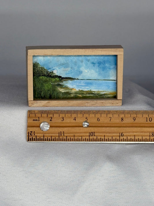 Mini Wood Block Painting #17.