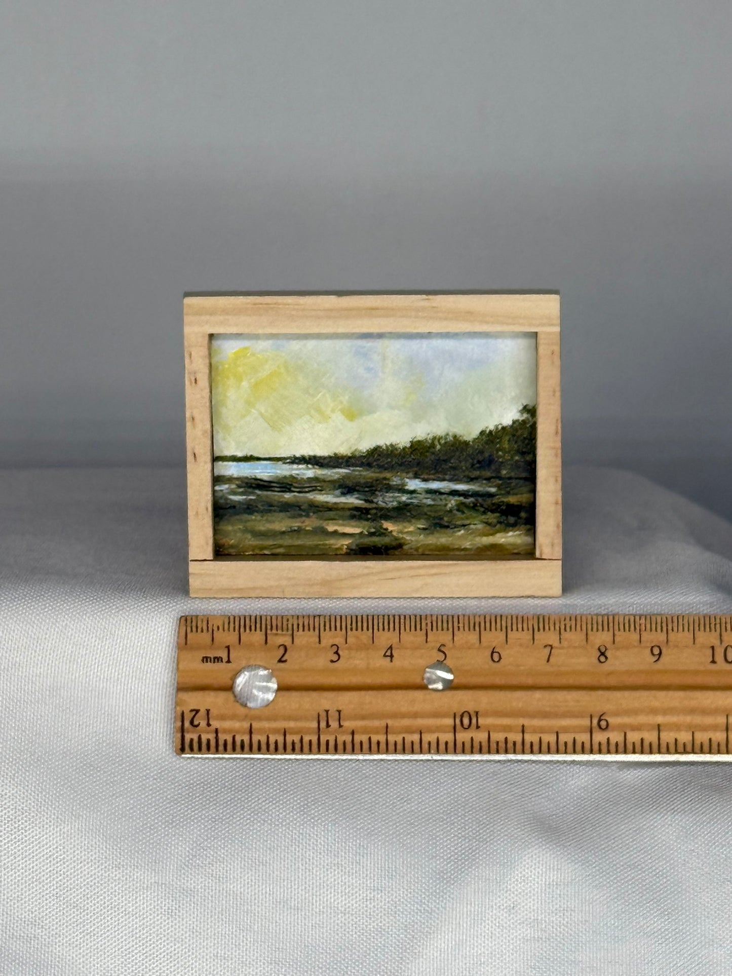 Mini Wood Block Painting #15