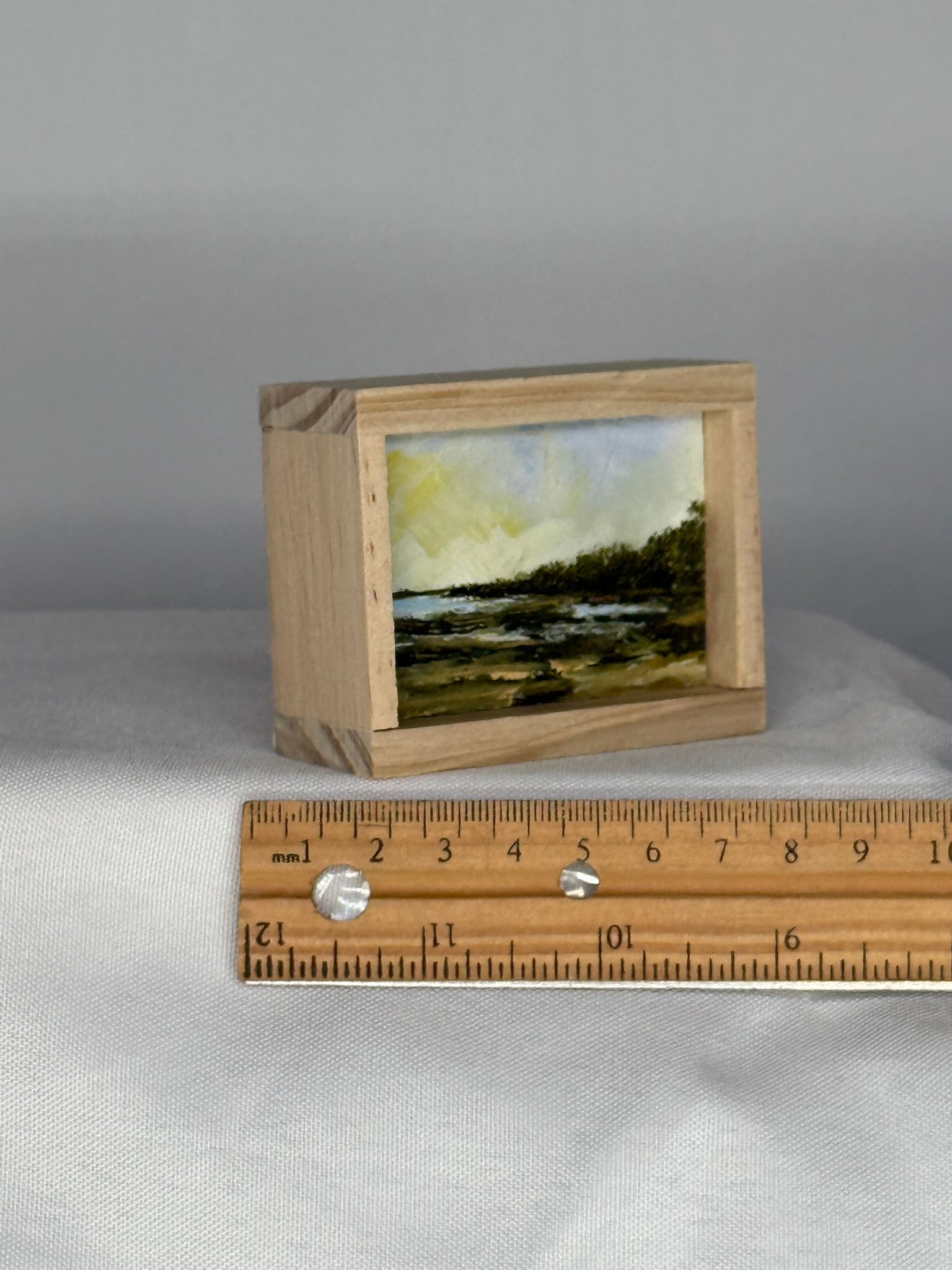 Mini Landscape Painting. Martha's Vineyard MA.