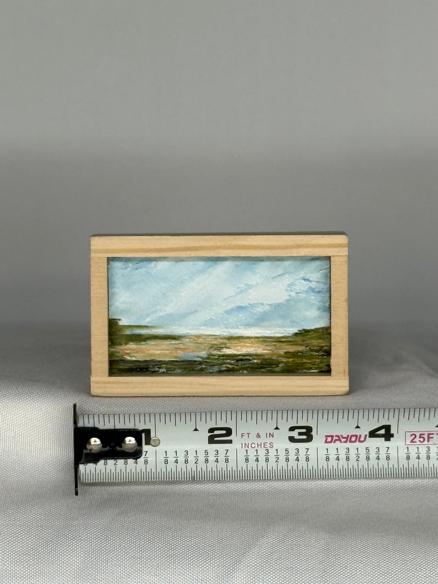 Mini Wood Block Painting #30