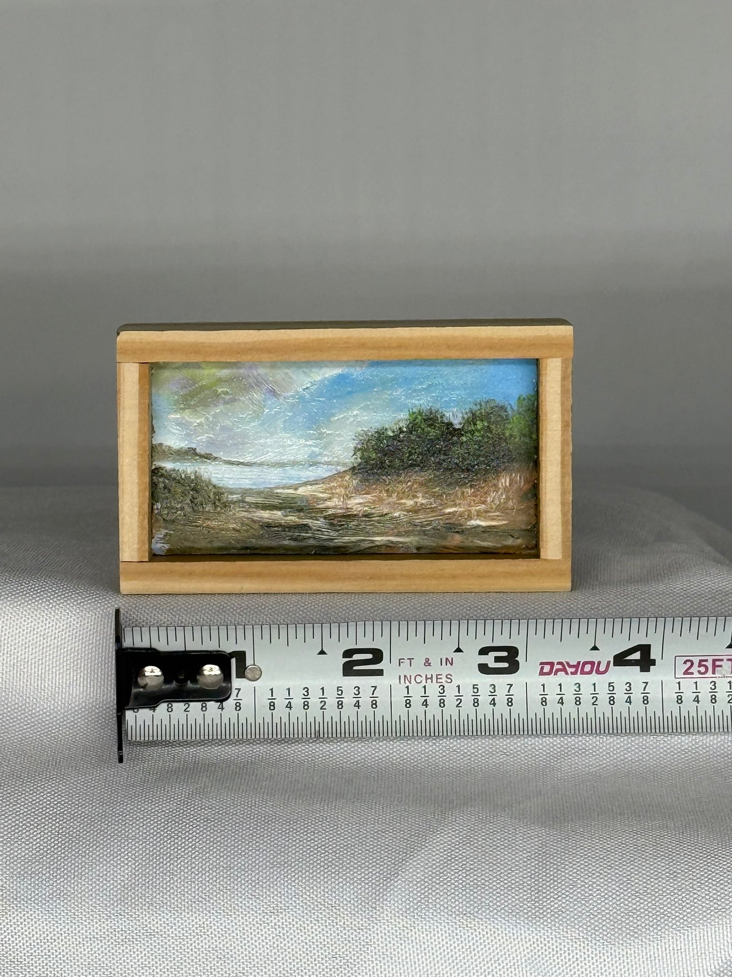 Mini Wood Block Painting #12.