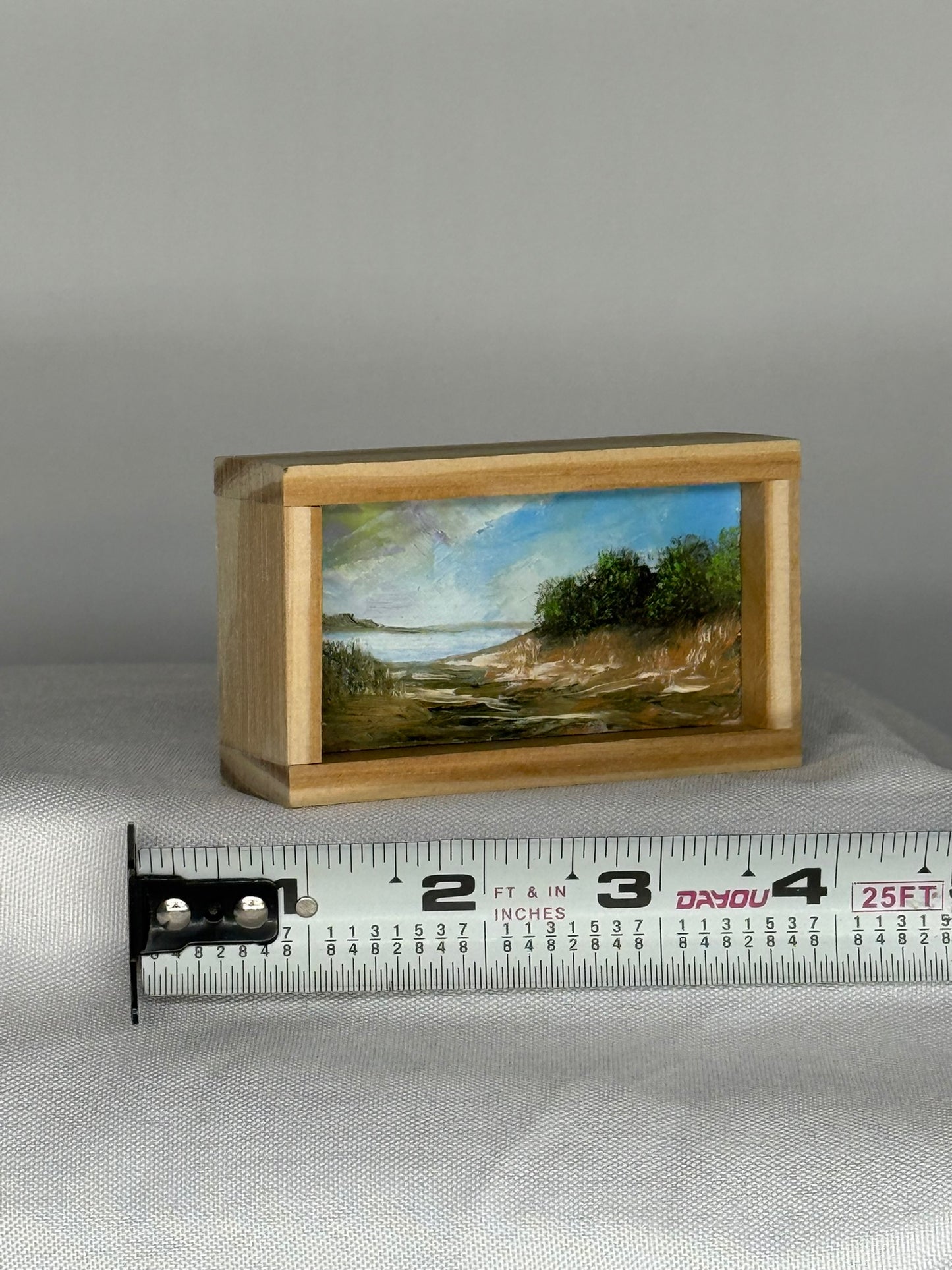 Mini Wood Block Painting #12.