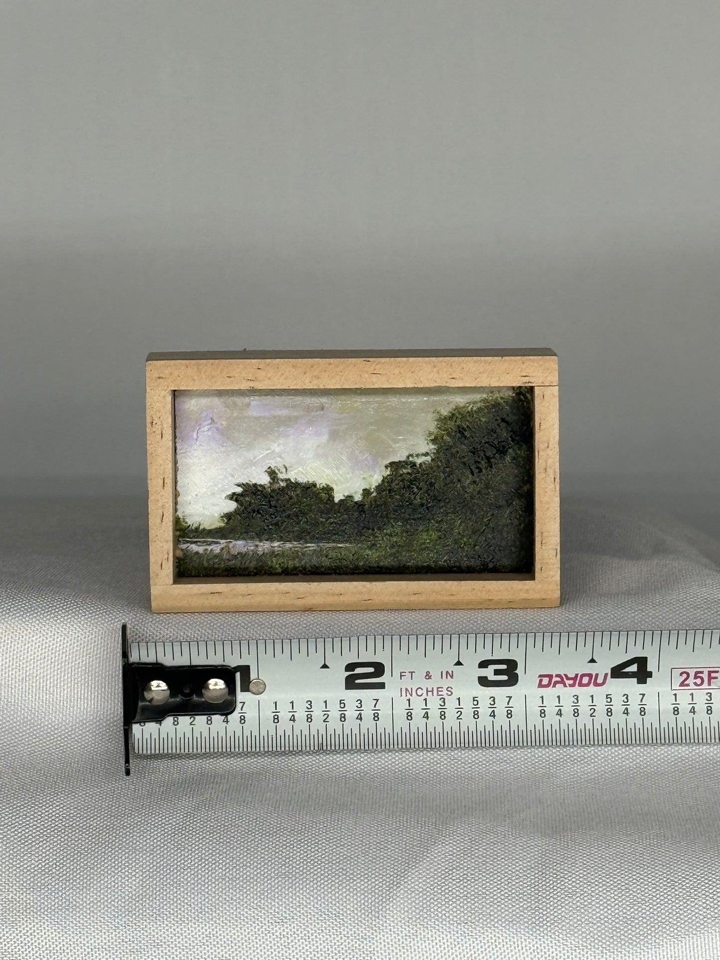 Mini Wood Block Painting #11.